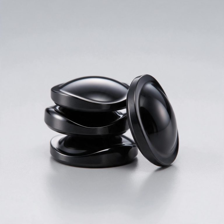 Molded chalcogenide glass aspheric lenses for volume LWIR programs