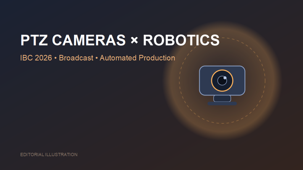 IBC 2026: PTZ Cameras in Robotic Production