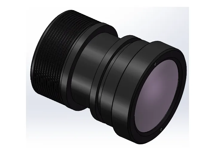 9.8 mm Ultra-Wide VIS–NIR Objective